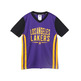 Adidas Camiseta Niño NBA Los Angeles Lakers Summer Run (purpura/negro/amarillo)