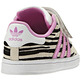 Adidas Superstar Tiger CF Inf (beig/preto/rosa)