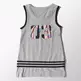 Adidas Camiseta Tirantes Niña Wardrobe Style (gris)