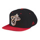 Adidas NBA Gorra Miami Heat (negro/granate/blanco)