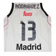 Camiseta Sergio Rodríguez Real Madrid Basket 2014 (blanca)