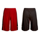 Adidas NBA Bulls Summer Run Short (vermelho/preto)