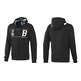 Adidas  Chaqueta Capucha Brooklyn Nets (negro/blanco)