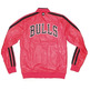 Adidas Jaqueta On-Court Chicago Bulls (Vermelho/preto)