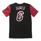 Adidas Camisa Junior Summer Run Heat James Nº 6 (preto/burdeux)