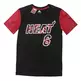 Adidas Camisa Junior Summer Run Heat James Nº 6 (preto/burdeux)