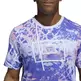 Adidas Basketball Throwback Sublim Allover Print Tee "Purple Tint"