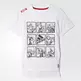 Adidas Camiseta Youth Marvel Avengers (white/black/scarlet)