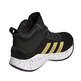 Adidas Cross Em Up 5 Kids Wide "Black Gold"