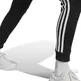 Adidas Essentials 3-Stripes Fleece Joggers "Black-White"