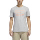 Adidas Harden Brand Slogan Tee (Medium Grey Heather)