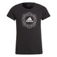 Adidas Junior Graphic Tee(Black)