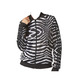 Adidas Original Chaqueta Supergirl Zebra (negro/blanco)