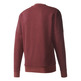 Adidas ID Snow Wash Crew Fleece (maroon)