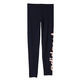 Adidas Originals Leggings Trefoil Linear Logo J (Legend Ink/Haze Coral)