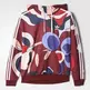 Adidas Originals Rita Ora Sweatshirt H "Art Games" (collegiate burgundy/white)