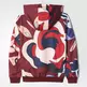 Adidas Originals Rita Ora Sweatshirt H "Art Games" (collegiate burgundy/white)