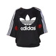 Adidas Originals Rita Ora Sweatshirt "Kimono" (black/white)