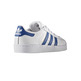 Adidas Originals Superstar Foundation C (blanc/blue/gold)