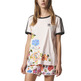 Adidas Originals The Farm 3 Stripes Tee "Floralita" (halo pink)