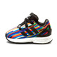 Adidas Originals ZX Flux EL Infants "Digital Noise" (core black/white/multicolor)