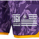 Adidas Short Fanwear Lakers (purple/yellow)