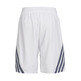 Adidas Short Real Madrid 2013-2014 Baskeball (branco/cinza)