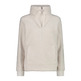 Campagnolo Women's Half Zip Sweatshirt in High Loft "Vaniglia"