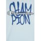 Champion Cotton Graphic Crewneck With Large Logo T-Shirt "Light Blue"