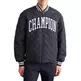 Champion Rochester Bookstore Big Logo Quilted Bomber Jacket "Black"