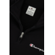 Champion Front Pockets Half-Zip Big Logo Fleece Sweatshirt "Black"