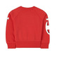 Champion Girls Legacy Logo Crewneck Sweatshirt "Red"