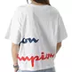 Champion Heritage Legacy Big Cript Logo Crewneck "White"