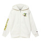 Champion Kids Fleece Full Zip Hoodie "White"