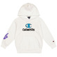 Champion Kids Graphic Fleece Hoodie "White"