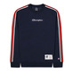 Champion Legacy Basketball Contrast Details Fleece Sweatshirt "Navy"