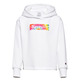 Champion Legacy Grils Scrip Logo Front Rainbow "White"