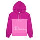 Champion Legacy Hooded Sweatshirt with Colorful Details "Pink"