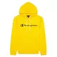 Champion Legacy Script Logo Cotton Terry Hoodie "Yellow"