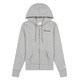 Champion Wn´s Legacy Small Script Logo Print Zip-Up Hoodie "Gray"