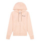 Champion Wn´s Legacy Small Script Logo Print Zip-Up Hoodie "Rose Tane"