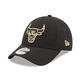 Chicago Bulls Gold Logo Negro 9Forty Cap