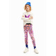 Desigual Butterfly Wings Leggings "Fuchsia"