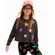 Desigual Long-sleeve star T-shirt "Black"