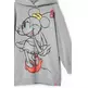 Desigual Minnie dress with hood "Gray Vigore"