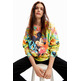 Desigual Oversize Mickey Mouse Sweatshirt "Tutti Fruti"