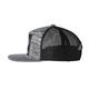 Harden Snapback Cap (dark grey heather/black/black)