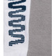 Zig Sock (white/grey/blue)