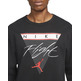 Jordan Flight Fleece Graphic Crew "Black"