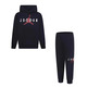 Jordan Infants Jumpman Sustainable Pullover Hood and Joggers Set "Black"